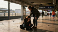 False Ceiling Collapse At Fabra I Puig Station Injures Three